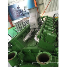 Green Power Electric Plant Manufacturer Cheap Big Biogas Plant Biogas Genset Price Lvhuan 350kw with Open Type